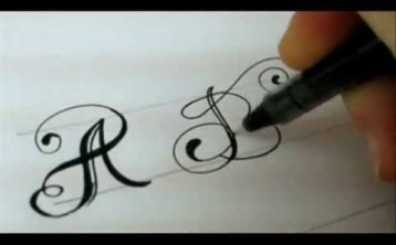 Fancy Letters – How To Design Your Own Swirled Letters